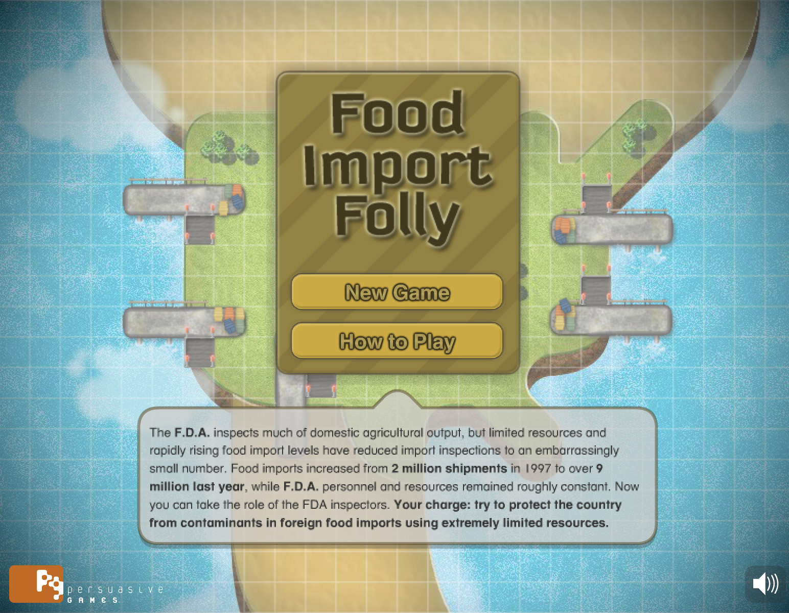 Try to protect the country from foreign contaminants in food imports using limited resources 